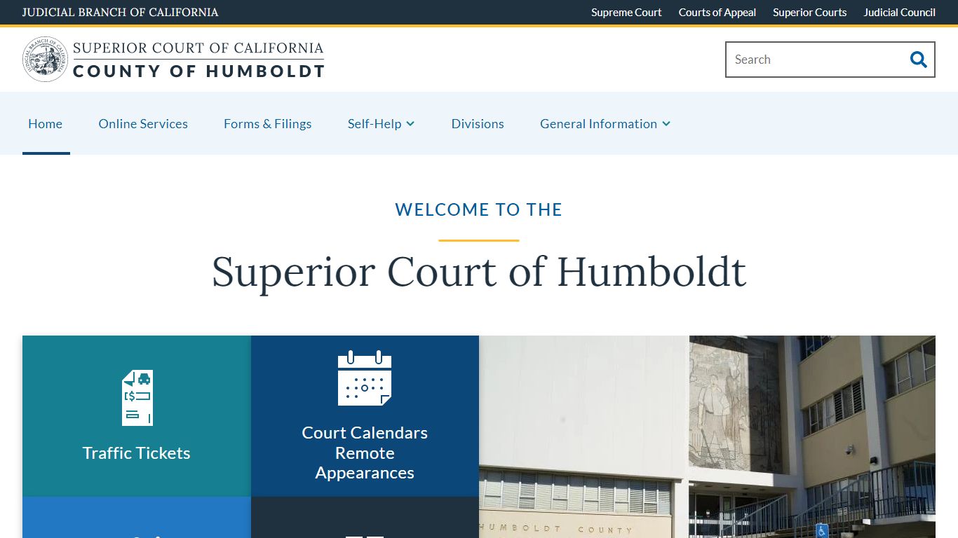 Home | Superior Court of California | County of Humboldt